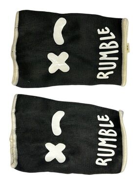 Rumble Arm Bands Boxing Training Support Black Fitness Workout Gear